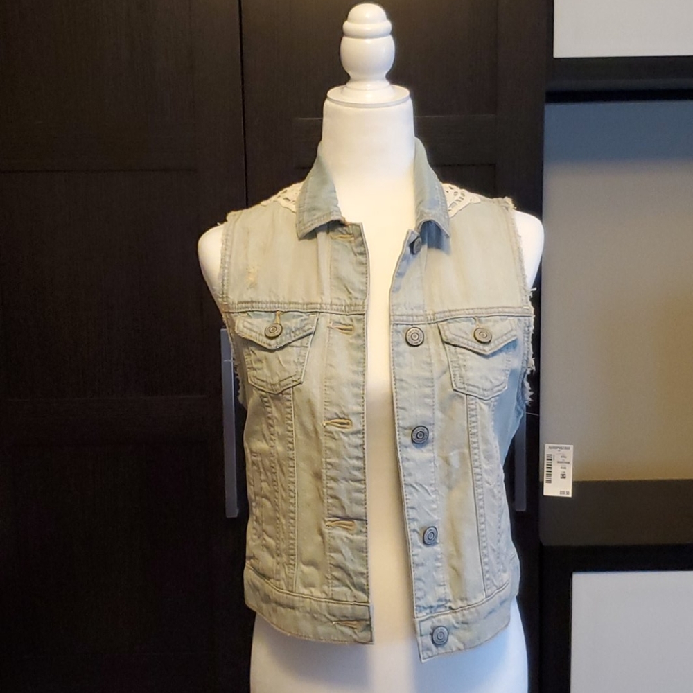 Denim vest